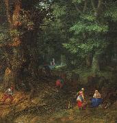 The Rest on The Flight into Egypt Jan Brueghel